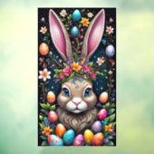 イースターバニーウィンドウの固定 ウィンドウサイン (シート3)