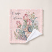 イースターバニーウェルカムタオルセット バスタオルセット (ウォッシュタオル)