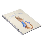 イースターバニーウサギのピーター ノートブック (右側)