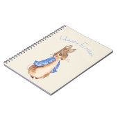 イースターバニーウサギのピーター ノートブック (左側)