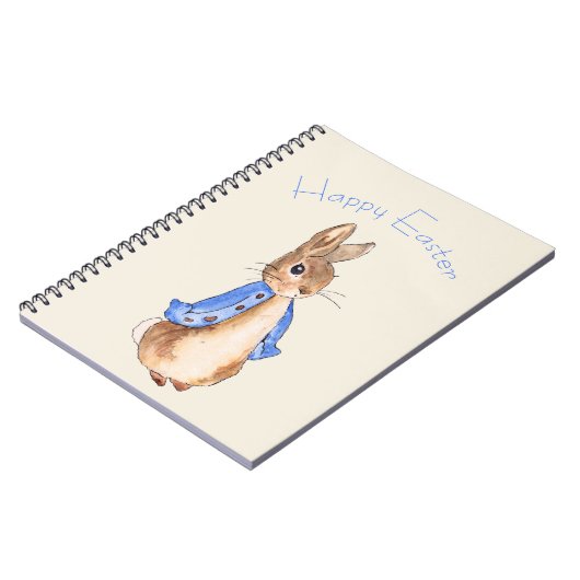 イースターバニーウサギのピーター ノートブック (左側)