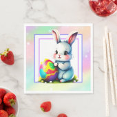 イースターバニーウサギ スタンダードランチョンナプキン (インサイチュ)