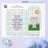 イースターバニーウンチピンチボックスパーティーの好意おもしろい チラシ (シングル)