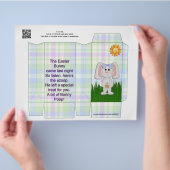 イースターバニーウンチピンチボックスパーティーの好意おもしろい チラシ (手)