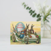 イースターバニーエッグカーデイジー シーズンポストカード (スタンド正面)