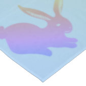 イースターバニーエッグス淡い色のパステルタブレクロス テーブルクロス (アングル)