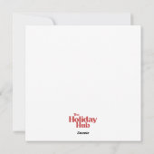 イースターバニーエッグハグカード シーズンカード (裏面)