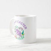 イースターバニーエッグハグマグ コーヒーマグカップ (正面左)