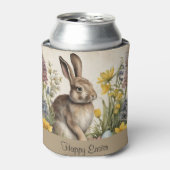 イースターバニーエッグフローラ 缶クーラー (缶正面)