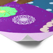 イースターバニーエッグホリデーポスター ポスター (角)