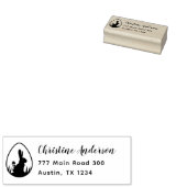 イースターバニーエッグ差出人住所ラバースタンプ ラバースタンプ (押印)