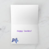 イースターバニーエッグ狩りイースターカード シーズンカード (内部)