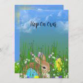 イースターバニーエッグ狩りパーティー (正面/裏面)