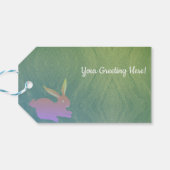 イースターバニーエッグ「ハッピーイースター」 ギフトタグ (裏面横)