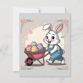 イースターバニーエッグ&ホイールバロー文房具