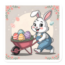 イースターバニーエッグ&ホイールバロー
