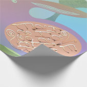 イースターバニーエッグ ラッピングペーパー (角)