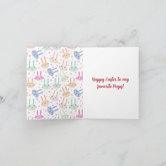 イースターバニーオンエッグ狩り シーズンカード (内部)