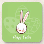 イースターバニーカスタムコクコースター コースター (正面)