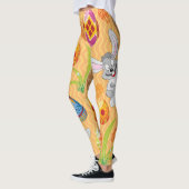 イースターバニーカラフルと卵 レギンス (左)