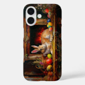 イースターバニーカラフルイースターエッグ Case-Mate iPhoneケース (裏面)