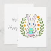 イースターバニーカード シーズンカード (正面/裏面)