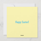 イースターバニーカード シーズンカード (裏面)