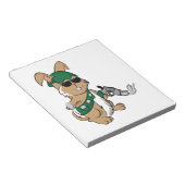 イースターバニーガン ノートパッド (アングル)