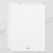 イースターバニーガールレター シーズンカード (裏面)