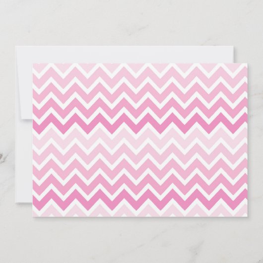 イースターバニーガール誕生パーティーの招待 招待状 (裏面)