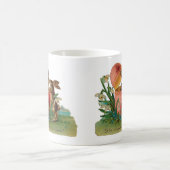 イースターバニーキスヴィンテージ コーヒーマグカップ (中央)