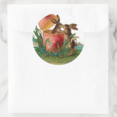 イースターバニーキスヴィンテージ ラウンドシール (バッグ)