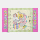 イースターバニーキッチンタオル キッチンタオル (横)