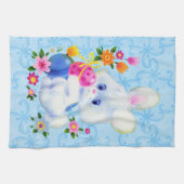 イースターバニーキッチンタオル キッチンタオル (横)