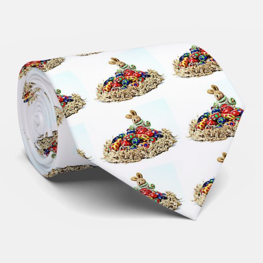 イースターバニーキャンディネスト ネクタイ (ロール)