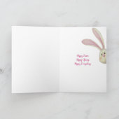 イースターバニーキャンディー シーズンカード (内部)