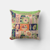 イースターバニーキルティングスタイル クッション (正面)