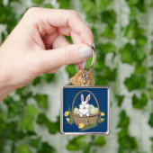 イースターバニーキーチェーンフェスティバルイースターキープサケ キーホルダー (手)