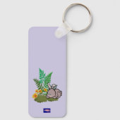 イースターバニーキーチェーン キーホルダー (裏面)