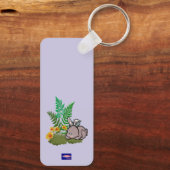 イースターバニーキーチェーン キーホルダー (裏面)