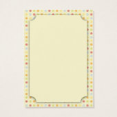 イースターバニーギフトラベル (裏面)