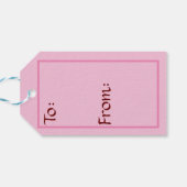 イースターバニーギフトラベル ギフトタグ (裏面横)