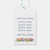 イースターバニーギフトラベル- SRF ギフトタグ (裏面)