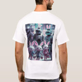 イースターバニーグラフィックTシャツ Tシャツ (裏面)