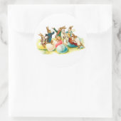 イースターバニーコンサートヴィンテージ ラウンドシール (バッグ)