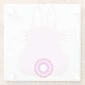 イースターバニーコースター ガラスコースター (裏面)