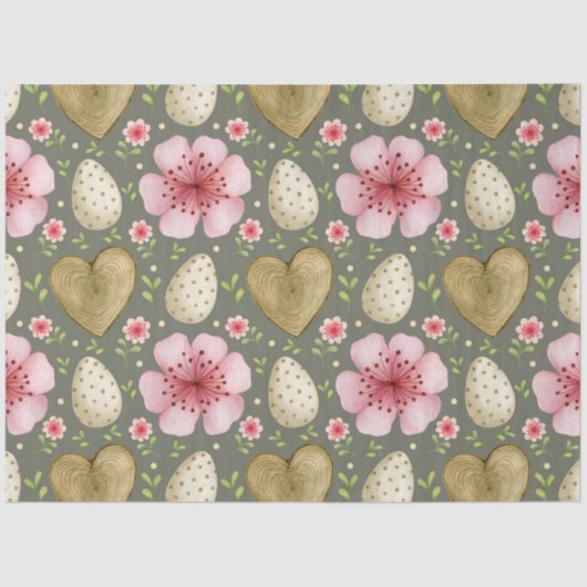 イースターバニーシリーズデザイン10 薄葉紙 (正面)