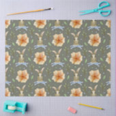 イースターバニーシリーズデザイン12 薄葉紙 (クラフト)