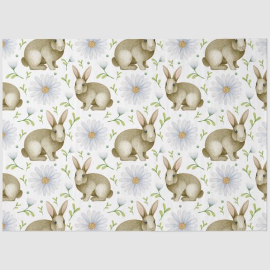 イースターバニーシリーズデザイン3 薄葉紙 (正面)