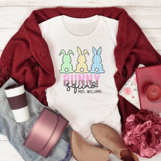 イースターバニースクエア先生グレードレベルチーム Tシャツ